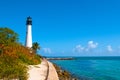 Cape Florida Lighthouse Royalty Free Stock Photo